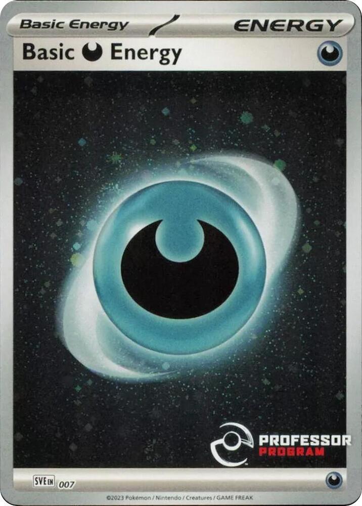 Darkness Energy (2023) 007 card from Professor Program Promos