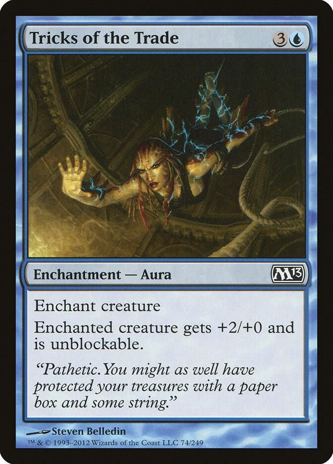Tricks of the Trade 74 card from Magic 2013 (M13)