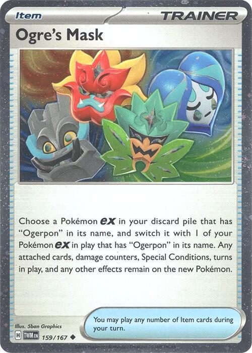 Ogre's Mask (Cosmos Holo) 159/167 card from Miscellaneous Cards & Products