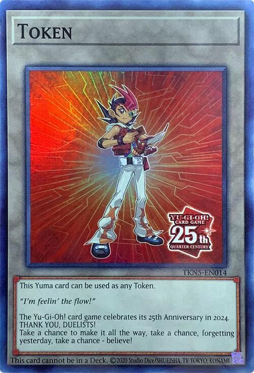 Token: Yuma TKN5-EN014 card from Rage of the Abyss