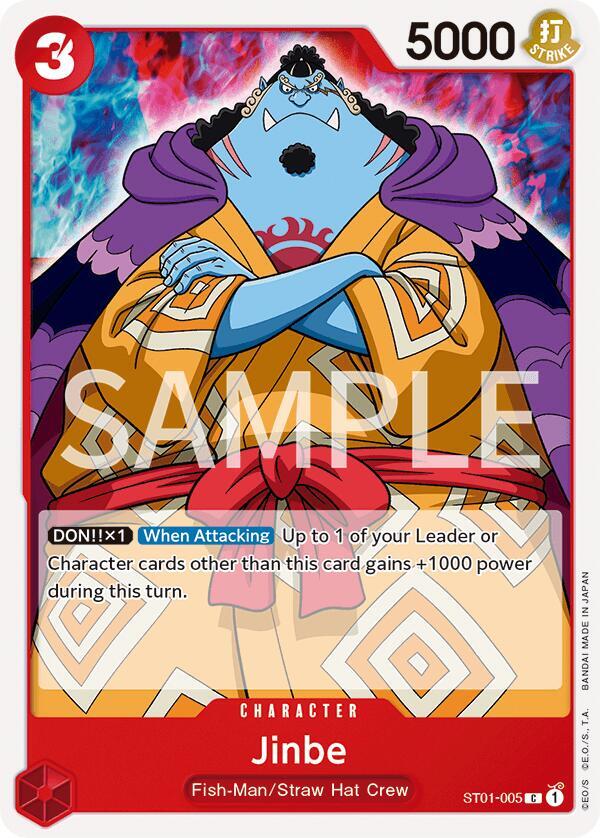 Jinbe ST01-005 card from Revision Pack Cards