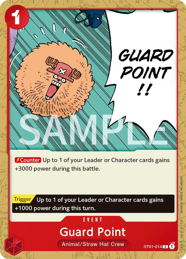 Guard Point ST01-014 card from Revision Pack Cards