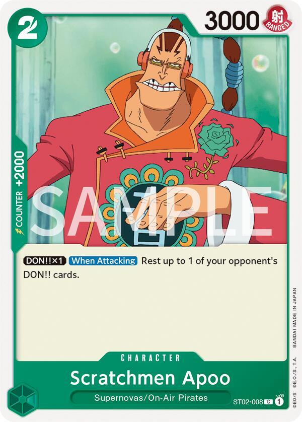 Scratchmen Apoo ST02-008 card from Revision Pack Cards