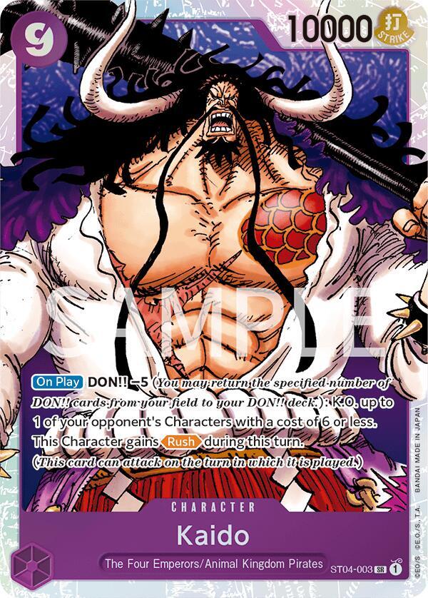 Kaido ST04-003 card from Revision Pack Cards