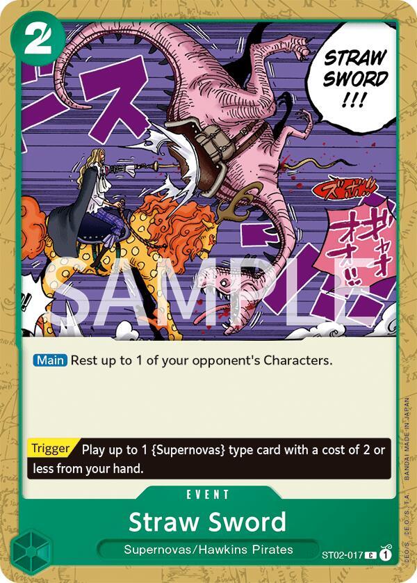 Straw Sword ST02-017 card from Revision Pack Cards