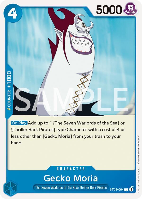 Gecko Moria ST03-004 card from Revision Pack Cards