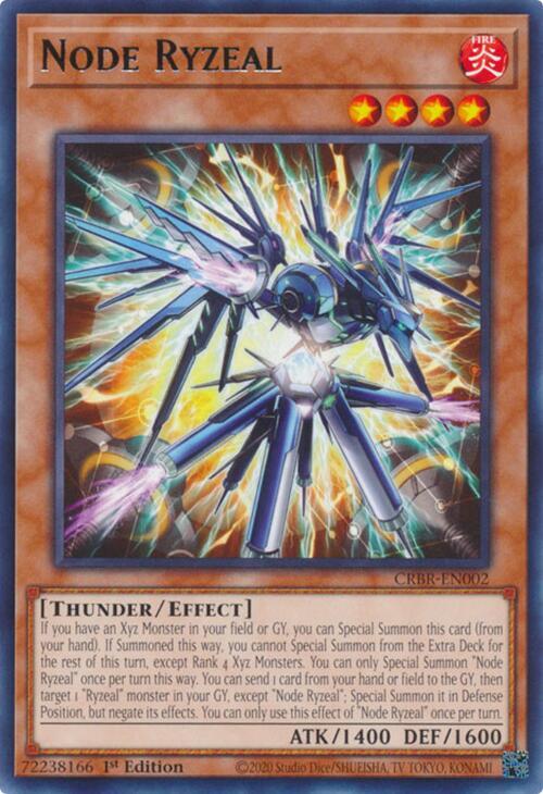 Node Ryzeal CRBR-EN002 card from Crossover Breakers