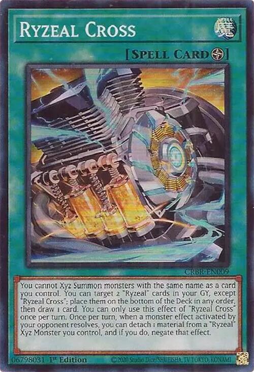 Ryzeal Cross CRBR-EN009 card from Crossover Breakers