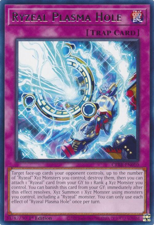 Ryzeal Plasma Hole CRBR-EN010 card from Crossover Breakers