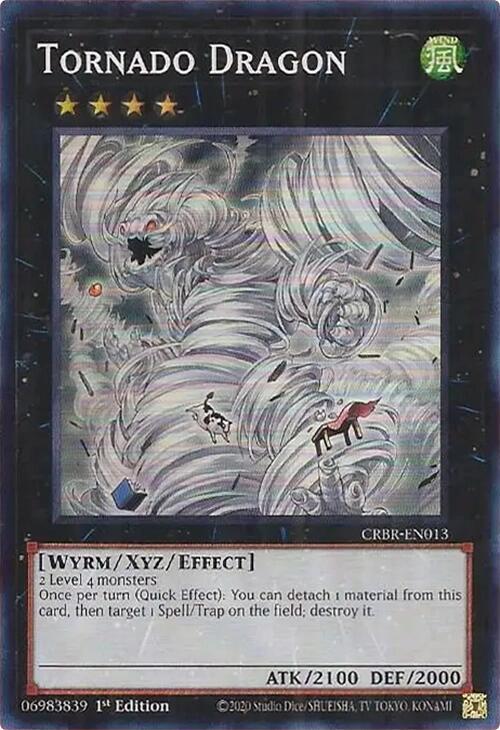 Tornado Dragon (SR) CRBR-EN013 card from Crossover Breakers
