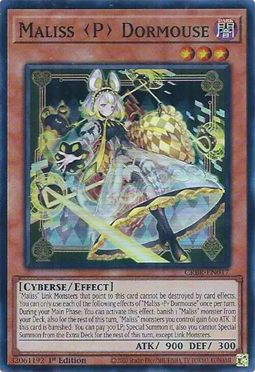 Maliss P Dormouse CRBR-EN017 card from Crossover Breakers