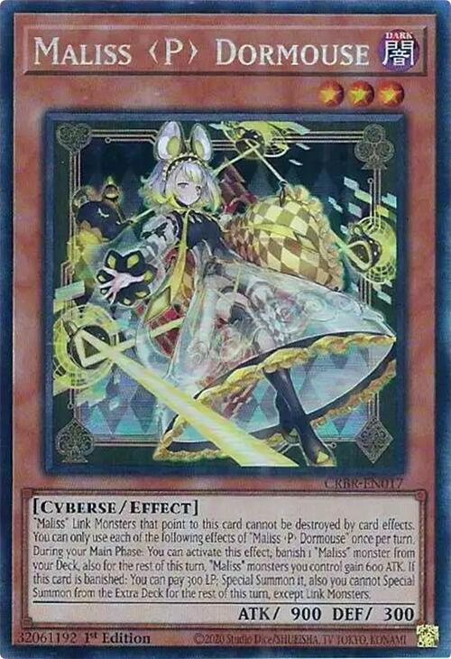 Maliss P Dormouse (CR) CRBR-EN017 card from Crossover Breakers