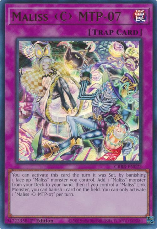 Maliss C MTP-07 CRBR-EN022 card from Crossover Breakers
