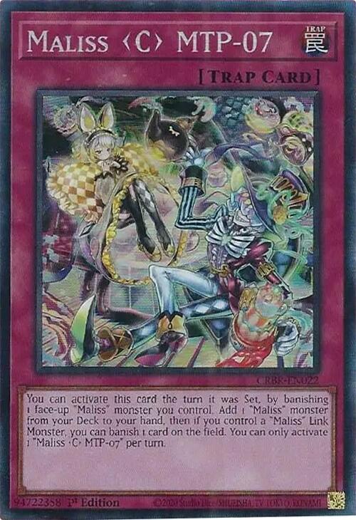 Maliss C MTP-07 (CR) CRBR-EN022 card from Crossover Breakers
