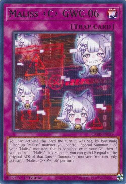 Maliss C GWC-06 CRBR-EN023 card from Crossover Breakers