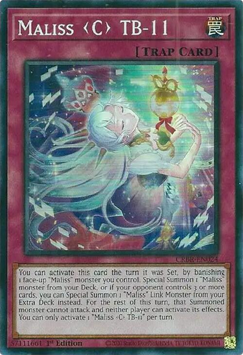Maliss C TB-11 CRBR-EN024 card from Crossover Breakers