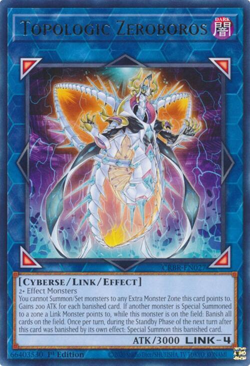 Topologic Zeroboros CRBR-EN027 card from Crossover Breakers