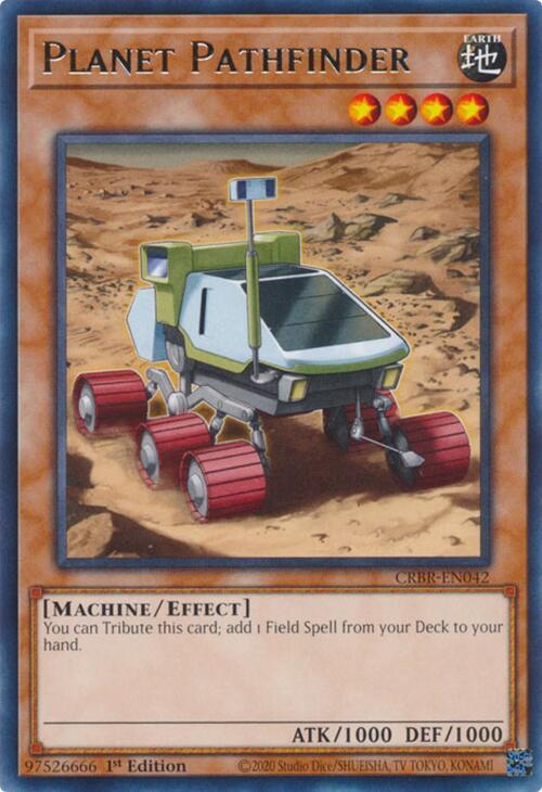 Planet Pathfinder CRBR-EN042 card from Crossover Breakers