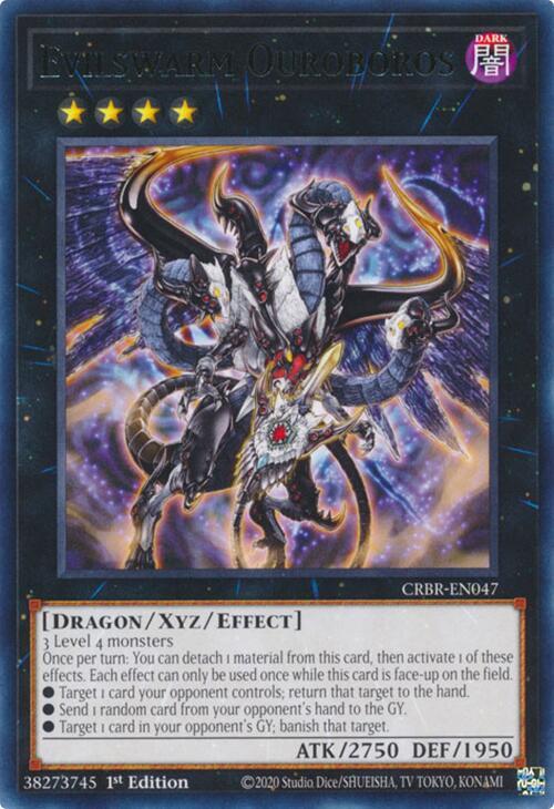 Evilswarm Ouroboros CRBR-EN047 card from Crossover Breakers