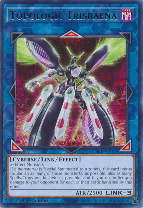 Topologic Trisbaena CRBR-EN051 card from Crossover Breakers