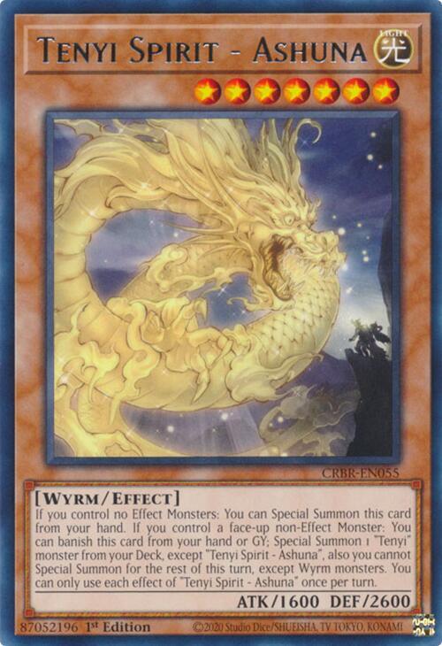 Tenyi Spirit - Ashuna CRBR-EN055 card from Crossover Breakers