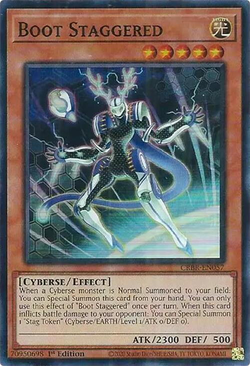 Boot Staggered (SR) CRBR-EN057 card from Crossover Breakers