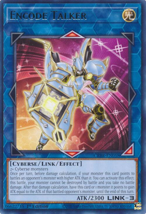 Encode Talker CRBR-EN058 card from Crossover Breakers