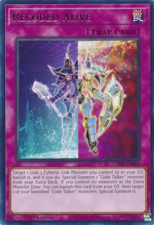 Recoded Alive CRBR-EN060 card from Crossover Breakers