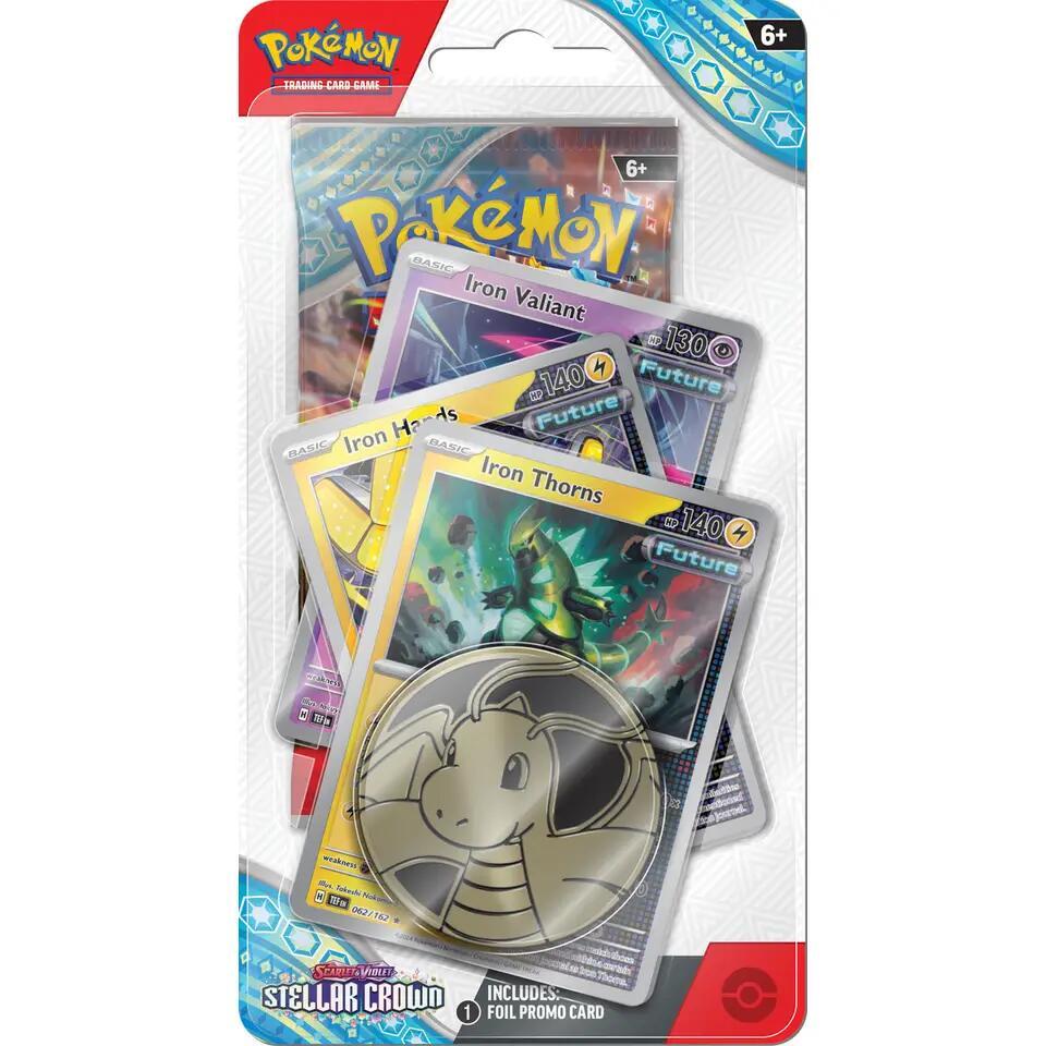 Stellar Crown Premium Checklane Blister [Iron Thorns] card from SV07: Stellar Crown