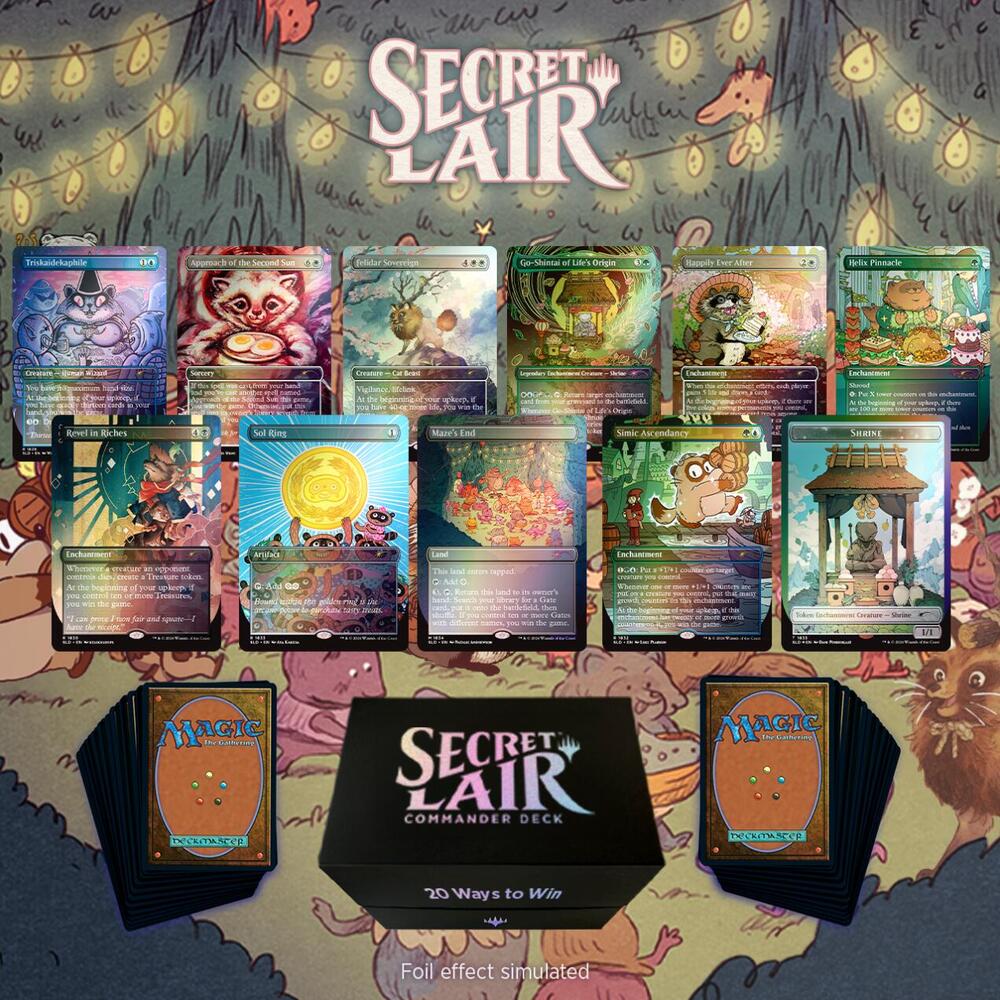 Secret Lair Commander Deck: 20 Ways to Win card from Secret Lair Drop Series