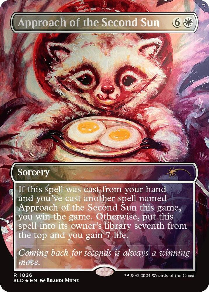 Approach of the Second Sun (Rainbow Foil) 1826 card from Secret Lair Drop Series