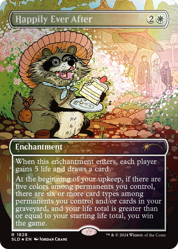 Happily Ever After (Rainbow Foil) 1828 card from Secret Lair Drop Series