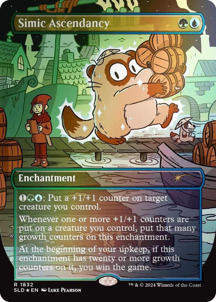 Simic Ascendancy (Rainbow Foil) 1832 card from Secret Lair Drop Series