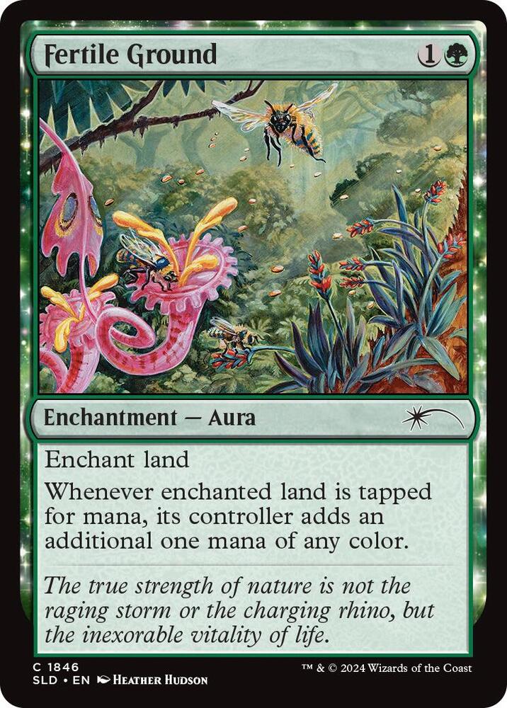 Fertile Ground 1846 card from Secret Lair Drop Series