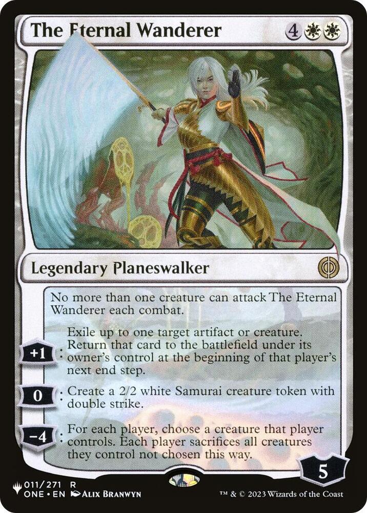 The Eternal Wanderer 011/271 card from The List Reprints