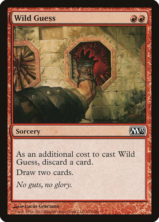 Wild Guess 157 card from Magic 2013 (M13)