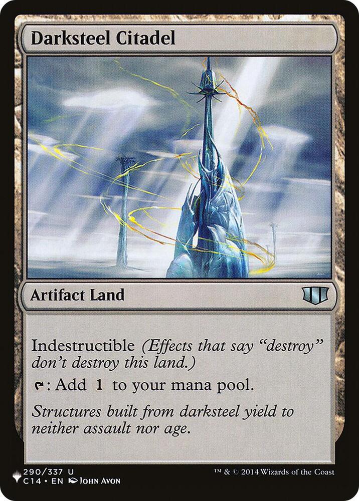 Darksteel Citadel (C14) 290/337 card from The List Reprints