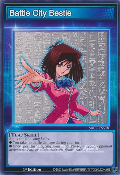 Battle City Bestie SBC2-ENS18 card from Speed Duel: Battle City Finals