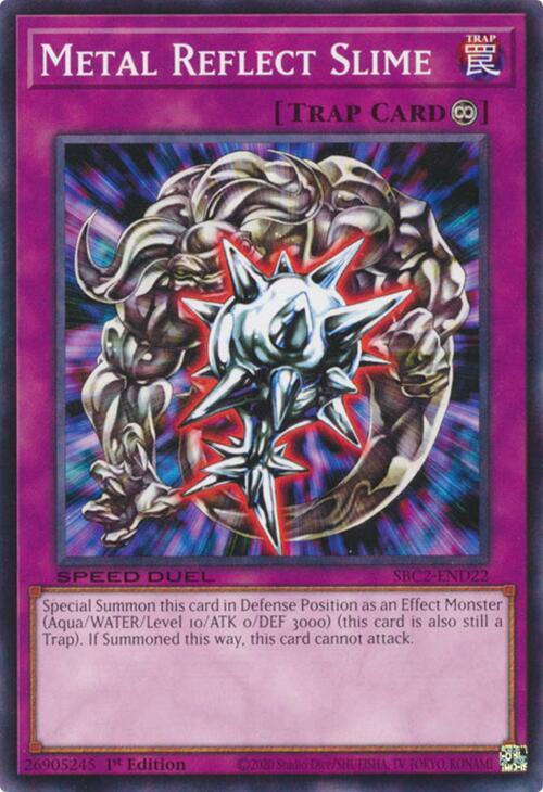 Metal Reflect Slime SBC2-END22 card from Speed Duel: Battle City Finals