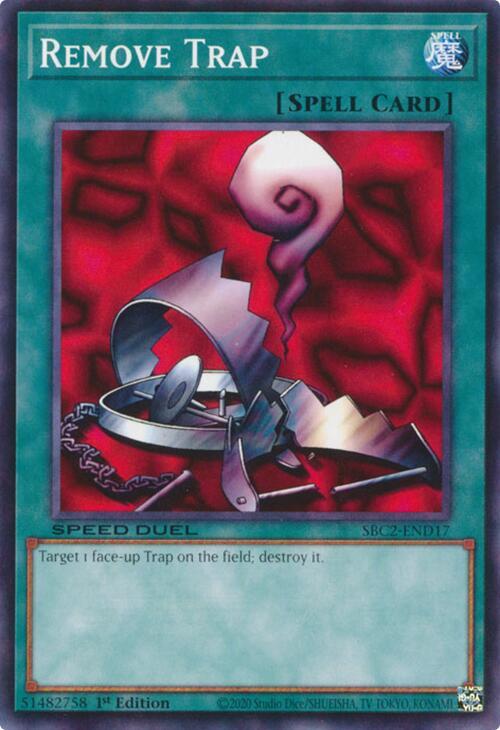 Remove Trap SBC2-END17 card from Speed Duel: Battle City Finals