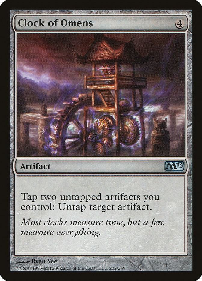 Clock of Omens 202 card from Magic 2013 (M13)