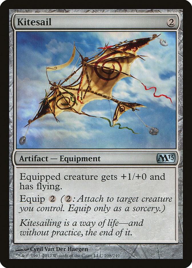Kitesail 208 card from Magic 2013 (M13)