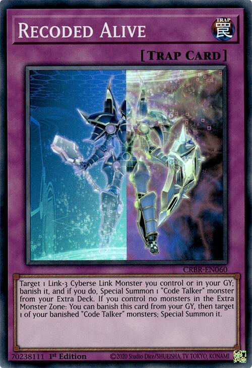 Recoded Alive (SR) CRBR-EN060 card from Crossover Breakers