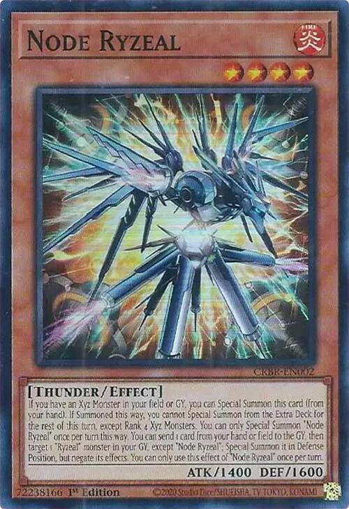 Node Ryzeal (SR) CRBR-EN002 card from Crossover Breakers