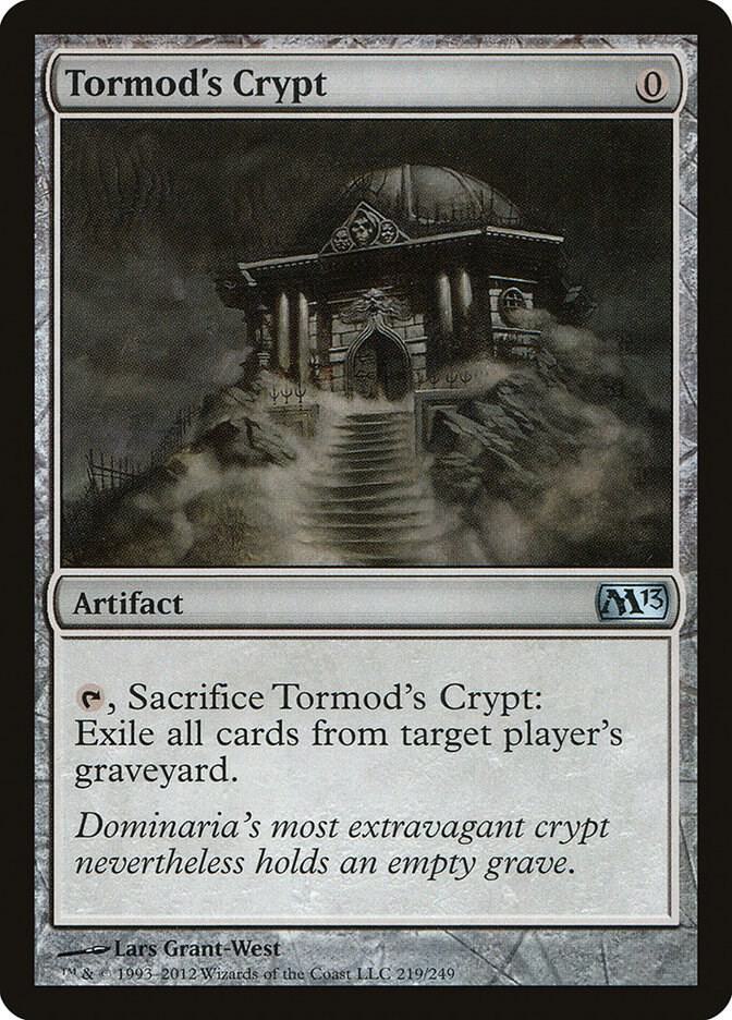 Tormod's Crypt 219 card from Magic 2013 (M13)