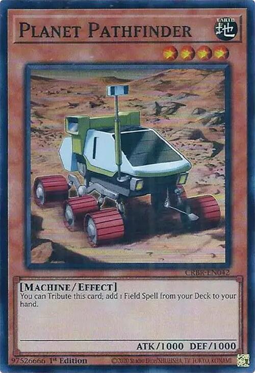 Planet Pathfinder (SR) CRBR-EN042 card from Crossover Breakers