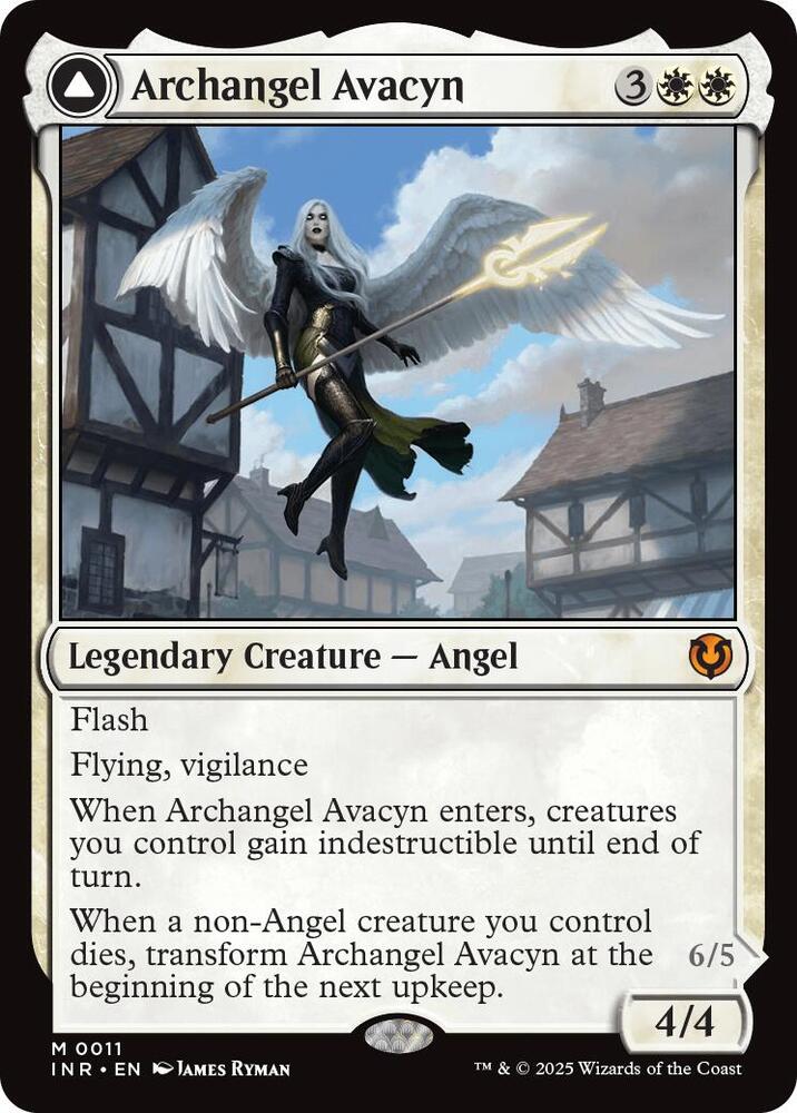 Archangel Avacyn 11 card from Innistrad Remastered