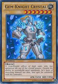 Gem-Knight Crystal HA06-EN001 card from Hidden Arsenal 6: Omega Xyz
