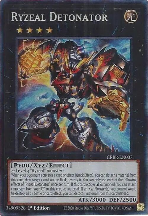Ryzeal Detonator (CR) CRBR-EN007 card from Crossover Breakers