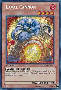Laval Cannon HA06-EN003 card from Hidden Arsenal 6: Omega Xyz